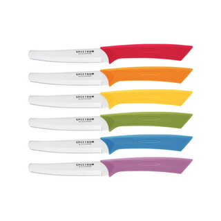 Scanpan Spectrum Steak Knife 6 Piece Set 10cm - Multi