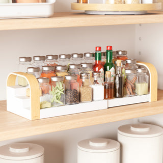 Umbra Bellwood 3-Tier Spice Shelf White/Natural