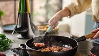 Joseph Joseph Duo 5-piece Utensil Set with storage stand