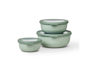 Cirqula Round Small Set 3 Piece Nordic Sage