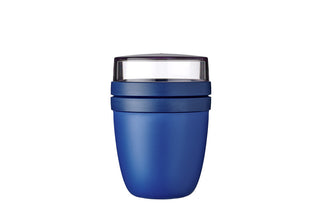 Lunch Pot Ellipse Vivid Blue