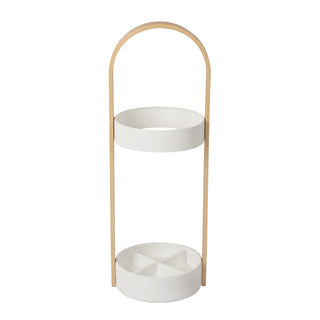 Umbra Bellwood Umbrella Stand - White/Natural