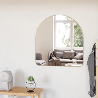 Umbra Hubba Arched Wall Mirror - Brass