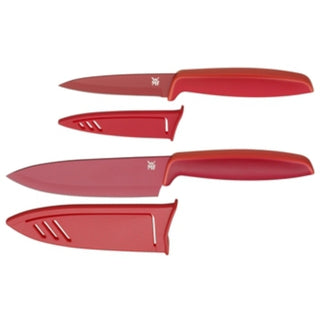 Wmf Touch Knife Set 2Pce Red