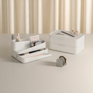 Umbra Glam Organiser - Large - White/Grey