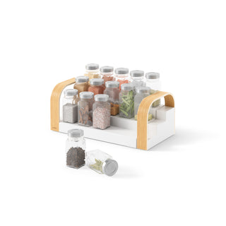 Umbra Bellwood 3-Tier Spice Shelf White/Natural