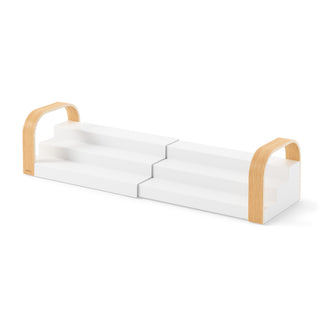 Umbra Bellwood 3-Tier Spice Shelf White/Natural
