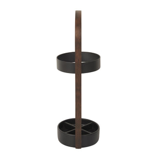 Umbra Bellwood Umbrella Stand - Black/Walnut