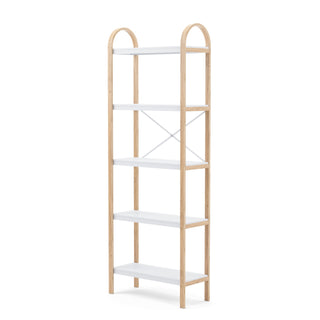 Umbra Bellwood Freestanding Shelf 5 Tier - White/Natural
