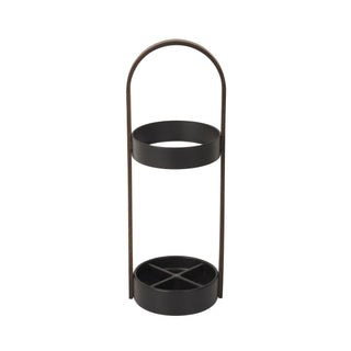 Umbra Bellwood Umbrella Stand - Black/Walnut