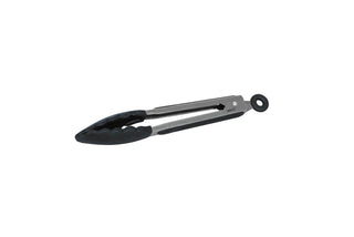 Avanti Silicone Tongs With Stainless Steel Handle 23Cm - Black