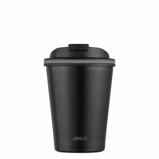 Avanti Go Cup Double W Insulated Cup, 280Ml, Stainless Steel / Pp / Silicone - Black