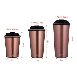 Avanti Gocup Double Wall Insulated Cup - Rose Gold - 280ml