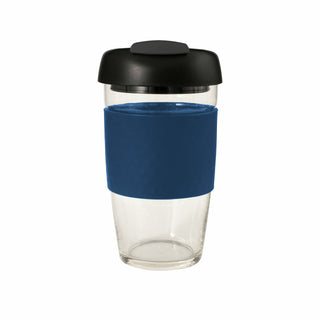 Avanti Glass Gocup, 473Ml/16Oz - Navy/Black/Grey