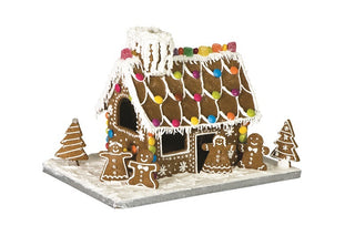 Avanti Gingerbread House 10 Piece Set Including Board