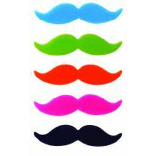 Avanti Moustache Glass Markers - Set Of 8