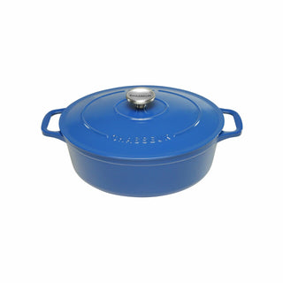 Chasseur Oval French Oven 27cm/4L Sky Blue