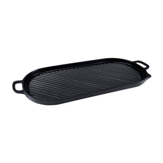 Chasseur Oval Stove Top Grill 52 x 23cm Onyx