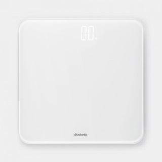 Brabantia Bathroom Scales ReNew, battery Powered - White