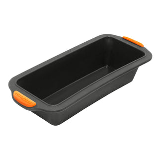 Bakemaster Silicone Loaf Pan, 24 X 10 X 6Cm - Grey