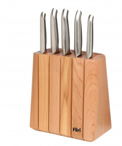 Furi Pro Vertical Chamber Knife Block Set 6 Piece