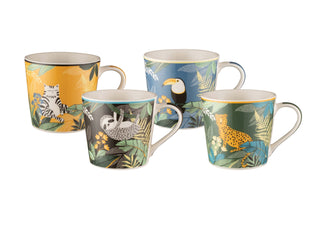 Bundanoon Mod Mug Set Of 4 - Safari