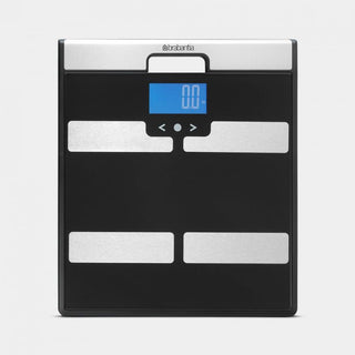 Brabantia Bathroom Scales Battery Powered - Black
