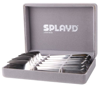 Splayd Luxury Stainless Steel Satin Mini Set/6