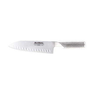 Global Classic 18Cm Santoku Knife, Fluted