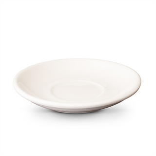 Acme Pack Of 6 Large Diner Saucers Eggshell, 155Mm