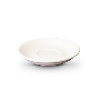 Acme Pack Of 6 Sm Diner Saucers Eggshell, 115Mm